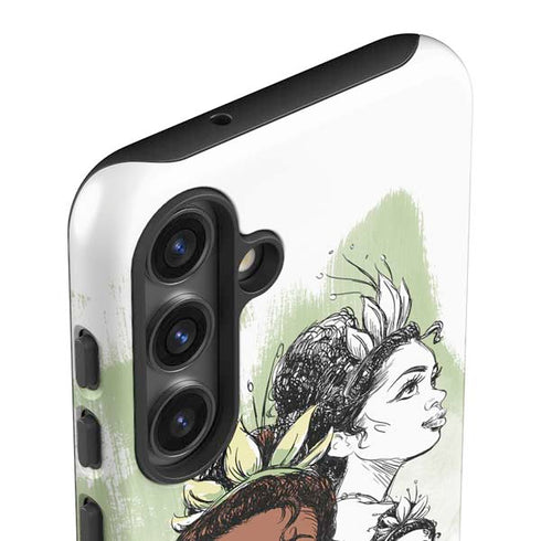 Disney Princess Tiana Sketch Galaxy S24 Plus Impact Case